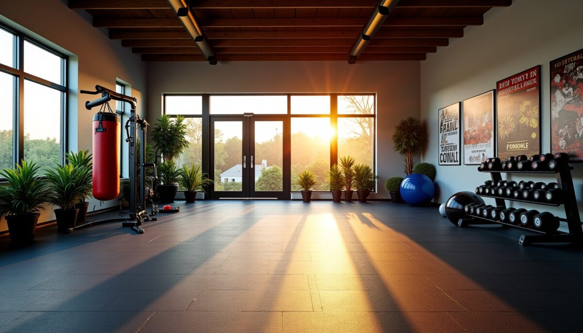 Sol de Home Gym : Quelle épaisseur choisir pour optimiser votre espace musculation et arts martiaux ?